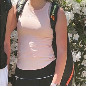 Nike court melon Pink Tank Top size medium